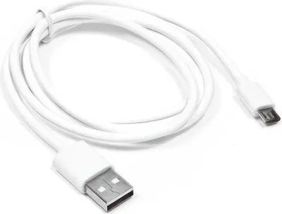 Image de Câble USB-A vers micro-USB 1 m blanc