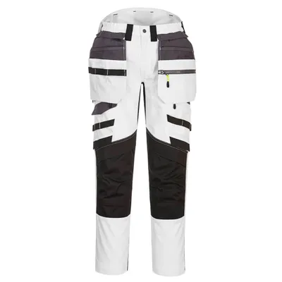 Produktbild von Portwest DX440 DX4 Bundhose mit abnehmbaren Holstertaschen White/Grey Gr. 41