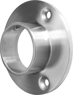 Produktbild von Edelstahl Flansch Wandflansch V2A Fitting Platte Wandanker Rohr Ø 42,4mm WF12