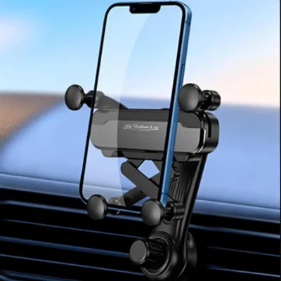 Produktbild von Handyhalterung Auto, Gravity Handyhalterung, Rotierbarer Schwenkarm, Universelle Clip, Für Alle Smartphones