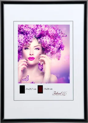 A woman with purple flowers in her hair and butterflies around her.