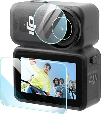 Image de INF Kit de Protection d'Écran en Verre Trempé (2 Pièces) pour DJI Osmo Action