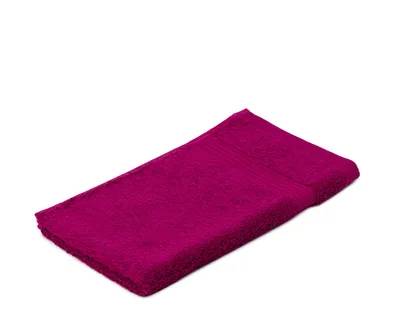 Produktbild von sleepling - liebling Gästetuch, 100% hochwertige Baumwolle, mit Schlaufe, 30 x 50 cm, waschbar & trocknergeeignet, formstabil, weich, cyclam