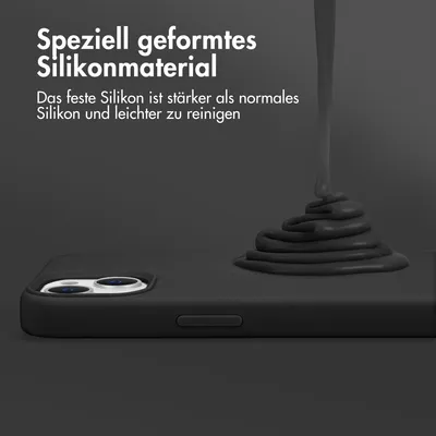 Produktbild von Accezz Liquid Silikoncase mit MagSafe Samsung Galaxy S26 Ultra - Schwarz