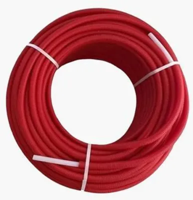 Produktbild von Aluverbundrohr Mehrschichtverbundrohr 20 x 2,0 mm isoliert 6 mm rot - DVGW - 50 Meter