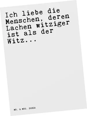Produktbild von Mr. & Mrs. Panda Ansichtskarte Ich liebe die Menschen,... - Weiß - Geschenk, Freund, Freundin, bildkarte, Postkarten, Schwester, Kunstkarten, Bruder, Spruch, Grußkarte