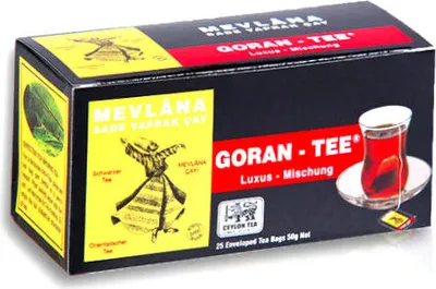 Produktbild von Mevlana Yaprak Cay Beuteltee 62,5g (25 x 2,5g) schwarz
