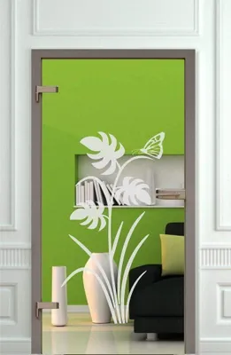 Produktbild von Glastür Aufkleber für Fensterdekoration