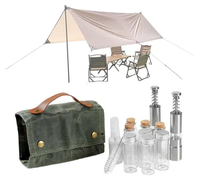 Produktbild von Küchen Organizer für das Camping - Gewürzdosen und Reisebehälter
