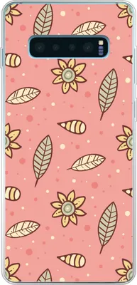 Produktbild von MuchoWow® Handyhülle Schutzhülle Hülle für Telefoonhoesje Samsung Galaxy S10 Lite Muster - Blumen - Blätter - Mädchen - Kinder - Kinder Silikon Softcase Handy Hülle - Schutz