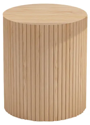 Productafbeelding van Kaheku bloemenstandaard Amado, eikenhout, diameter 26 cm, hoogte 60 cm, naturel, artikelnummer 12700602