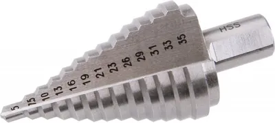 Produktbild von LEVIOR - Stufen – Bohrer HSS 5-35mm, 13st.
