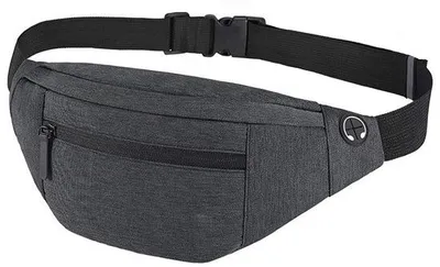 Produktbild von Wasserdichte Outdoor-Sporttasche dunkelgrau Nylon