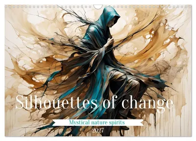 Produktbild von Silhouetten des Wandels – Mystische Naturgeister (Wandkalender 2027, Format DIN A3, Querformat), CALVENDO 12-Monats-Wandkalender