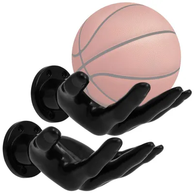 Productafbeelding van Ballenhouder Wand - Handvormige Ballenrek voor Basketballen en Voetballen