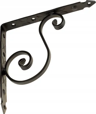 Produktbild von Klappbarer Regalträger FEINZ 275 X 275 mm Schwarz Stabil Belastbar Platzsparend