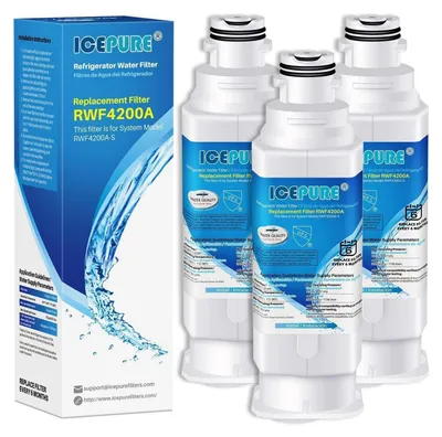 Produktbild von Kühlschrank Wasserfilter Ersatz für Samsung HAF-QIN/EXP, DA97-17376B, DA97-08006C, Reduziert PFAS/PFOA/PFOS, NSF , 3 Stück