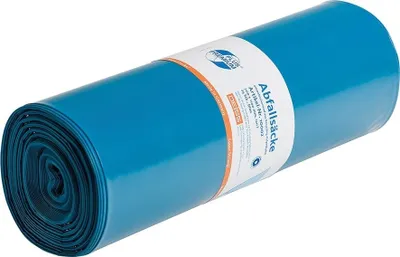 Produktbild von Müllsack 120 l blau LDPE Superstark