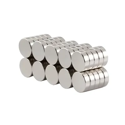 Immagine prodotto di Magneti al neodimio, forma disco, dimensioni 10 x 3 mm, confezione da 50 pezzi