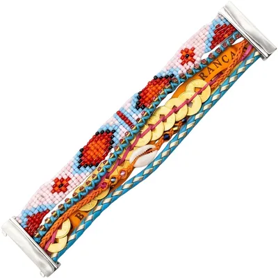 Produktbild von Stylisches mehrlagiges Armband JC-40742 im Boho-Stil - Multicolor KP40742
