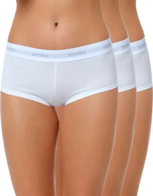 Produktbild von Yenita® Panties (3er Set) Modern-Sports-Collection XL weiss