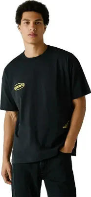 Produktbild von Red Bull Racing Typographic Kurzarm-t-shirt Schwarz L Herren Schwarz L