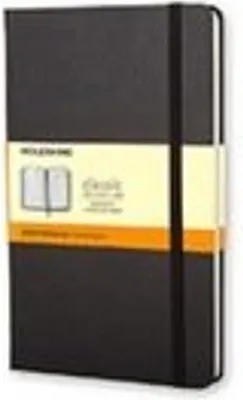 Zdjęcie produktu dla Moleskine Classic, Monochromatyczny, Czarny, A5, 240 ark., Matowy, Twarda okładka