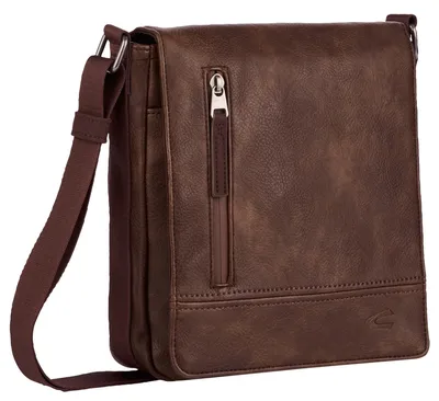 Produktbild von camel active Umhängetasche Traces Flap Bag Top Zip Brown dunkelbraun