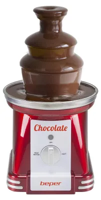 Schokoladenbrunnen 3 Etagen, 750 ml, rot, 1,18 kg