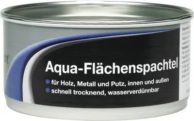 Produktbild von Albrecht Aqua-Flächenspachtel Lackspachtel weiß 0,4 kg