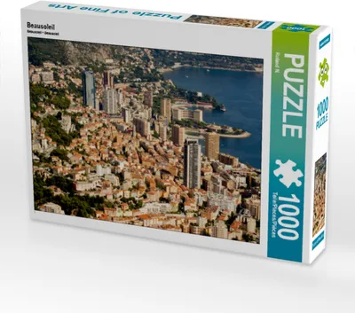 Produktbild von CALVENDO Puzzle Beausoleil | 1000 Teile Lege-Größe 64x48cm Foto-Puzzle für glückliche Stunden