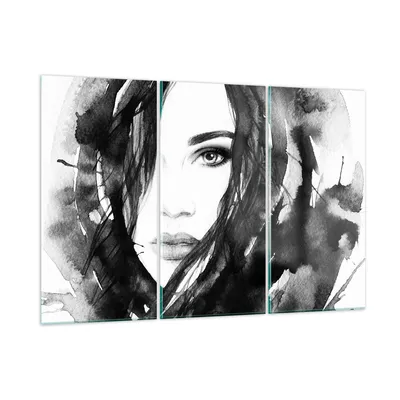 Produktbild von Bilder auf glas - Schmuck Dame Kleid Eleganz - 105x70cm - Glasbilder - Wandbilder - Kunstdruck - zum Aufhängen bereit - Wanddekoration aus Glas - Glas Bilder - Wandbild auf Glas - GCE105x70-3097