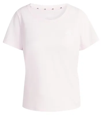 Produktbild von adidas Damen Workout Essentials Scoop Neck Shirt, Clear pink, XS