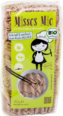 Obrázok produktu pre Instantné rezance Misses Mie- celozrnné 250g