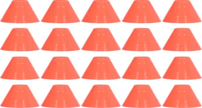 Immagine prodotto di 20 cappelli da calcio, materiale PE, rosa, per allenamento, bambini, all'aperto, esercizi di agilità