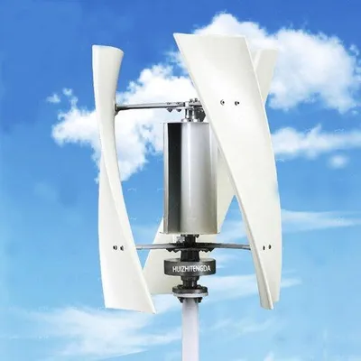 Produktbild von Famanu Vertikale Windturbine Energie Generator - Stil und Trillingsfrei - 3 Bladen 750mm