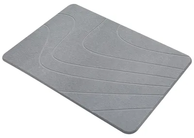 Produktbild von Kieselgur Antirutsch-Badmatte 60 x 39 cm Schnelltrocknend