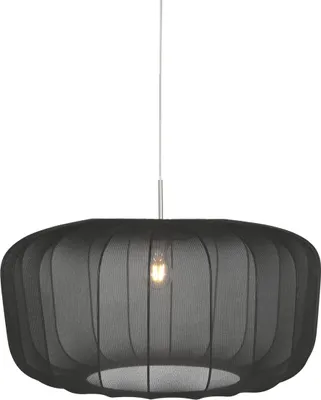 Immagine prodotto di Steinhauer - lampada a sospensione - Sparkled Light - nero - tessile - E27 - 4473ST