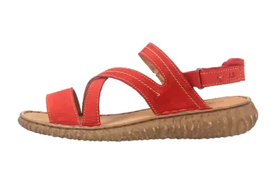 Obrázok produktu pre Josef Seibel Ronja 05 sandále v plus veľkostiach červené 95205-616-400 veľké dámske topánky