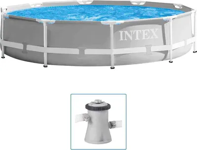 Image de INTEX Prism Frame Premium Swimmingpool-Set 305x76 cm