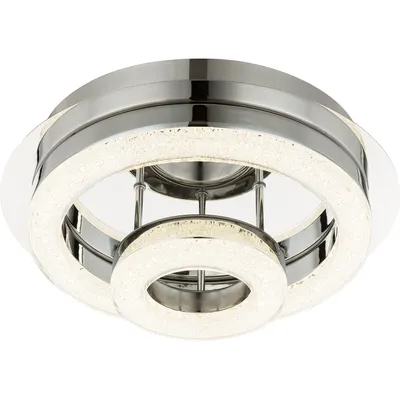 Zdjęcie produktu dla Lampa sufitowa Globo Spikur, chrom, 1xLED; 49223-18