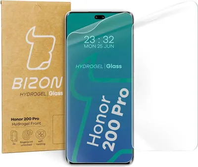 Produktbild von Bizon Glass Hydrogel Front Honor 200 Pro [2 PACK]