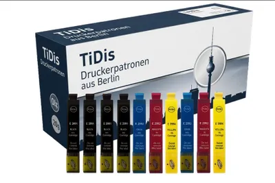 Produktbild von 10 TiDis® 29XL Ersatzdruckerpatronen f.Expr.Home XP-235, XP-245, XP-247