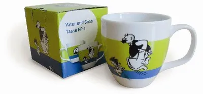 Produktbild von Vater und Sohn Tasse Henkeltasse 0,4 l