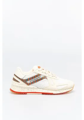 Image de Scotch & Soda sneakers de sport en cuir blanc