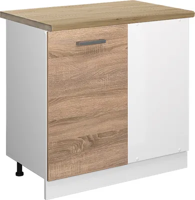 Produktbild von Eckunterschrank Vicco R-Line Sonoma 86 cm , AP Eiche, Model 45476
