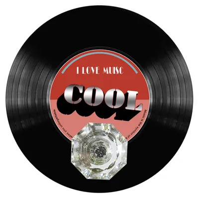 Produktbild von Vinyl Wandhaken Ø 12 cm x 5 cm