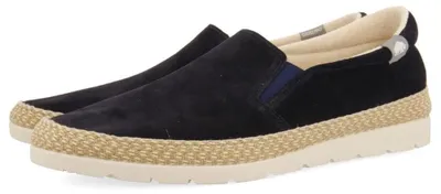 Produktbild von GIOSEPPO Proger Espadrilles aus Leder mit Gummizug und recycelter Baumwolle für