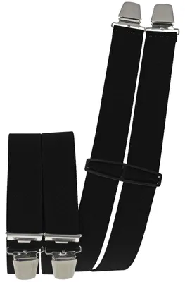 Produktbild von Hosenträger mit 4 extra starken  Clips uni Farben
