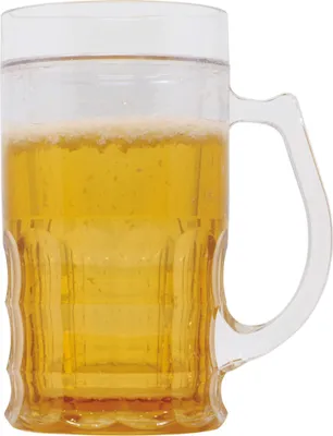 Produktbild von Bierkrug mit Scherzbier als Partyspaß & Kostümzubehör 15 cm